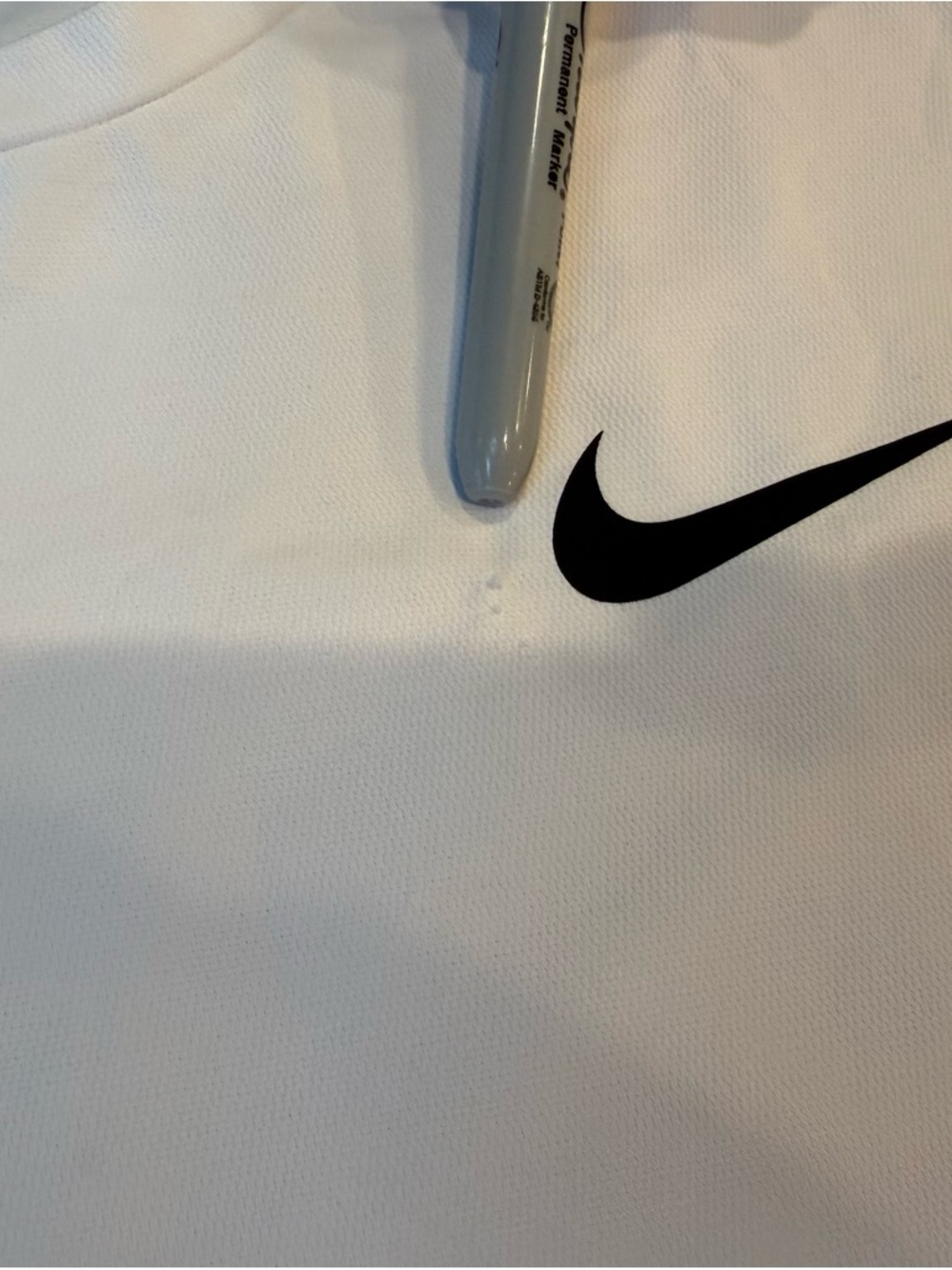 Nike Pro DriFit sleeveless tee, XL, white - Picture 5 of 5